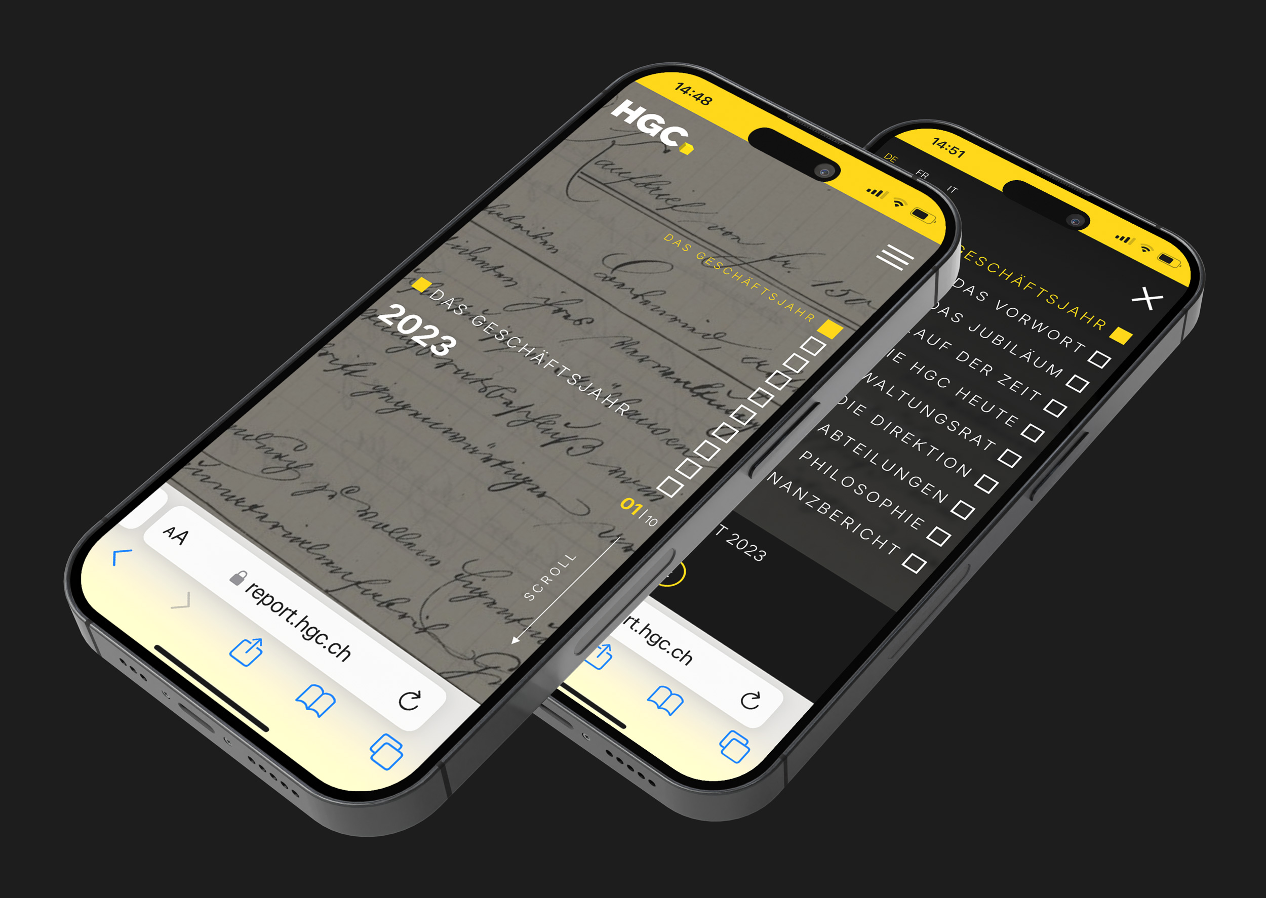 Interaktiver Jahresbericht Cover